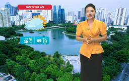 Dự báo thời tiết trưa | 29/08/2025