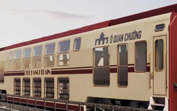 Các toa tàu hai tầng The Hanoi Train sắp đi vào hoạt động