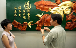 Những mảnh ghép nghệ thuật của người nghệ nhân tài hoa