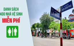 Hơn 400 nhà vệ sinh miễn phí, lưu động phục vụ 2/9