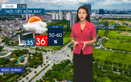 Dự báo thời tiết tối | 05/08/2025