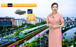Dự báo thời tiết trưa | 06/08/2025