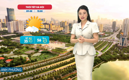Dự báo thời tiết trưa | 09/08/2025