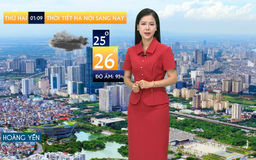 Dự báo thời tiết sáng | 01/09/2025