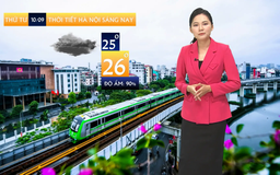 Dự báo thời tiết sáng | 10/09/2025