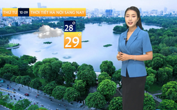 Dự báo thời tiết trưa | 10/09/2025