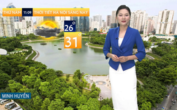 Dự báo thời tiết trưa | 11/09/2025