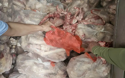 Phát hiện 3,5 tấn xương bò không rõ nguồn gốc