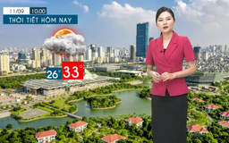 Dự báo thời tiết tối | 11/09/2025