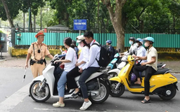 CSGT siết chặt vi phạm của học sinh, phụ huynh