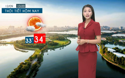 Dự báo thời tiết tối | 12/09/2025