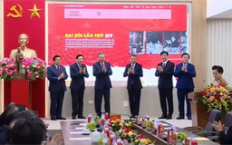 Tổng Bí thư Tô Lâm dự lễ ra mắt Trang tin Đại hội XIV