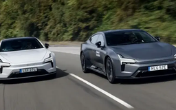 Mẫu xe điện Polestar 5 không có kính sau