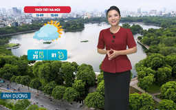 Dự báo thời tiết trưa | 13/09/2025