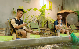 Câu tôm thư giãn cuối tuần