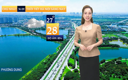 Dự báo thời tiết sáng | 14/09/2025