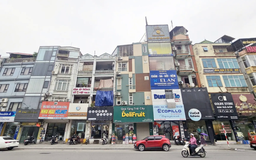 Nhà phố Hà Nội được rao bán gần 3 tỷ đồng/m2