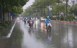 Thời tiết 15/9: Hà Nội mưa dông về đêm và sáng