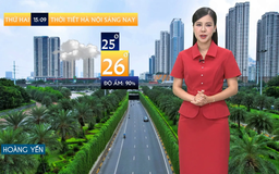 Dự báo thời tiết sáng | 15/09/2025