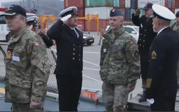 NATO tập trận quân sự ngoài khơi Greenland