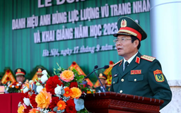 Học viện Hậu cần đón danh hiệu Anh hùng