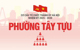 Cơ cấu tổ chức Đảng ủy phường Tây Tựu nhiệm kỳ 2025-2030