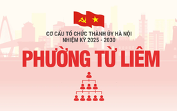 Cơ cấu tổ chức Đảng ủy phường Từ Liêm nhiệm kỳ 2025-2030