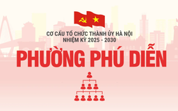 Cơ cấu tổ chức Đảng ủy phường Phú Diễn nhiệm kỳ 2025-2030