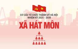 Cơ cấu tổ chức Đảng uỷ xã Hát Môn nhiệm kỳ 2025-2030
