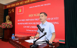 Phường Phú Thượng chuyển đổi số trong quán triệt Nghị quyết