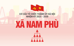 Cơ cấu tổ chức Đảng ủy xã Nam Phù nhiệm kỳ 2025-2030