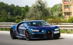 Động cơ Bugatti Chiron di chuyển 613 km với 100 lít xăng