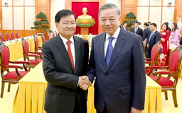 Tổng Bí thư Tô Lâm hội kiến Tổng Bí thư, Chủ tịch nước Lào