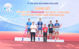 Chung kết giải chạy Báo Hànộimới phường Hoàn Kiếm