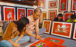 Tranh dân gian kể chuyện quê hương