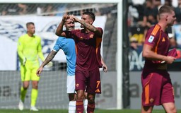 Thắng trận Derby, AS Roma bứt phá vào nhóm đầu Serie A