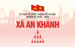 Cơ cấu tổ chức Đảng ủy xã An Khánh nhiệm kỳ 2025-2030