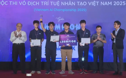 Học sinh Hà Nội thắng Trí tuệ nhân tạo Việt Nam 2025