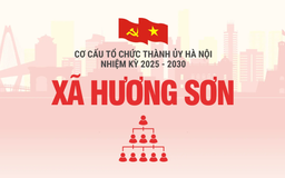 Cơ cấu tổ chức Đảng ủy xã Hương Sơn nhiệm kỳ 2025-2030