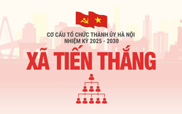 Cơ cấu tổ chức Đảng ủy xã Tiến Thắng nhiệm kỳ 2025-2030