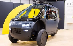 Chiếc xe ba bánh có thể chạy 120km/h