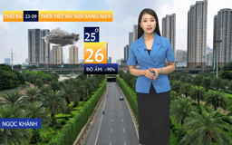 Dự báo thời tiết sáng | 23/09/2025
