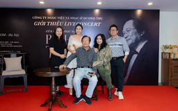 Nhạc sĩ Dương Thụ công bố live concert mới
