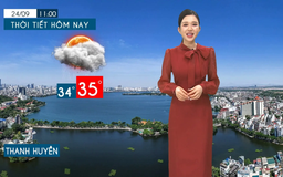 Dự báo thời tiết tối | 24/09/2025