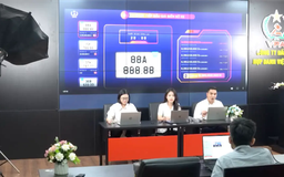 Nhiều biển số ngũ quý xuất hiện trong phiên đấu giá 8