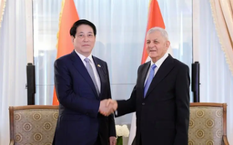 Chủ tịch nước Lương Cường gặp Tổng thống Iraq