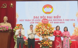 MTTQ phường Ô Chợ Dừa chú trọng đối thoại, hiệu quả giám sát