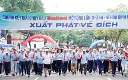 Hơn 3.000 vận động viên tranh tài Giải chạy Báo Hànộimới