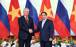 Thủ tướng Phạm Minh Chính tiếp Chủ tịch Duma Quốc gia Nga