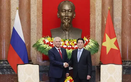 Chủ tịch nước Lương Cường tiếp Chủ tịch Duma Quốc gia Nga